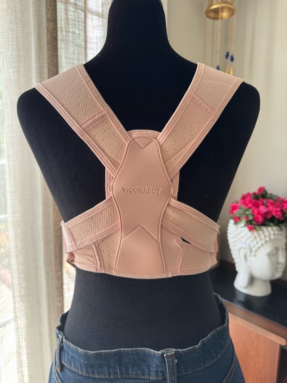 Posture Corrector Back Support Bra - Pink
